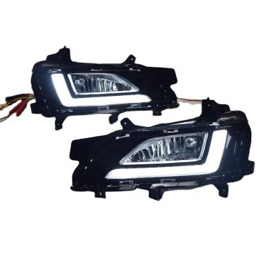 China ABS 1 Pair For Hyun Dai Tucson 2019 Auto Accessories 12V LED Daytime Running Light Daytime Running Light Fog Lamp Cover for sale