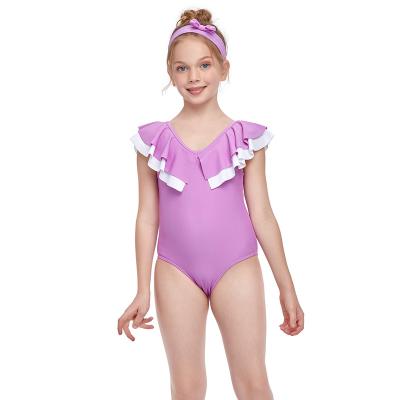 China Kids Breathable One-Piece Swimsuit Beachwear Baby Summer Baby One-Piece Swimsuit For Girl for sale