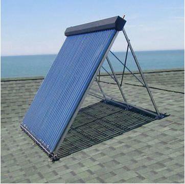 China Aluminum alloy manifold heat pipe solar thermal collector for sale