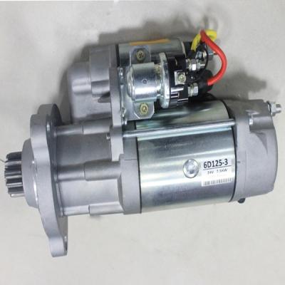 China Machinery Repair Shops Starter Motor 600-813-3170 For PC120 Excavator 4D95 Engine for sale