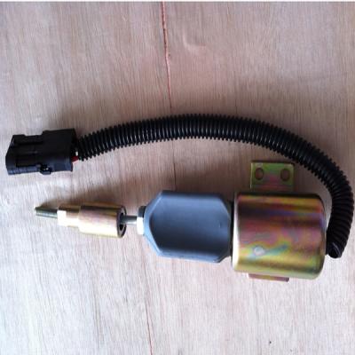 China With Socket Excavator Engine Stop Solenoid Flameout Solenoid Valve 3932544 for sale