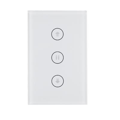 Cina Smart Wifi Remote Control Smart Switch Glass Door APP Roll US Standard Touch Switches in vendita