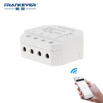 China Wifi Frankever Smart Dual Controlled Wifi Dimmer Switch Module Work With Alexa Google Home for sale