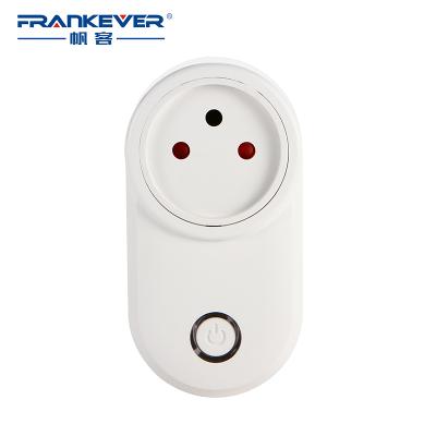 China Israeli Type Plug WiFi Wifi Smart Plug Amazon Smart Plug Directly Connectable With Alexa Google Home for sale