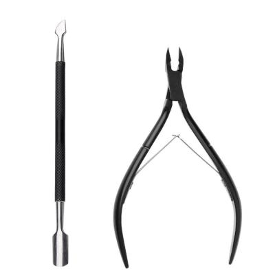 China Hot Sales Professional Stainless Steel Nail Art Cuticle Remover Stainless Steel Cuticle Nipper for sale