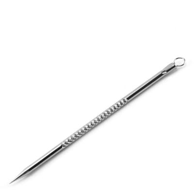 China Face Tool Beauty Tools Stainless Steel Extractor Pimple Removal Pimple Head Double Needle for sale