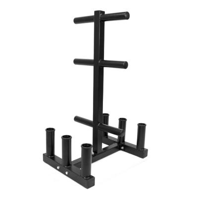 China Life Force Training Fitness Equipment Gym Machine Stable Hot Plate Weight Plates Storage Barbell Rack Vertical Plate Rack for sale