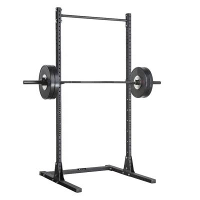 China Multifunctional Hot Life Gym Press Bench Gym Equipment Rack Commercial Half Wall Mounted Training Rack Smith Machine Folding Squat Power Rack for sale