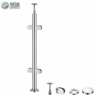 China Traditional Hot sale stainless steel balustrade bracket glass clamp handrail for sale