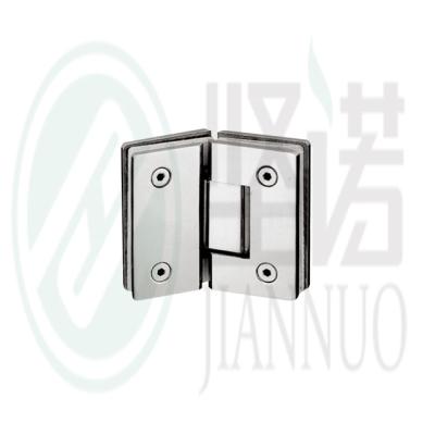 China When door close to about 25Â° Bathroom glass door hinge SS304 material shower hinge for sale