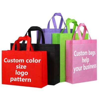 China Recyclable Non Woven Bag Environmental Reclamation Foldable Customizable With Logo for sale