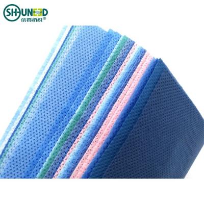 China Waterproof PP Polypropylene Spunbond Nonwoven Fabric SSMMS For Isolation Surgical Gown for sale