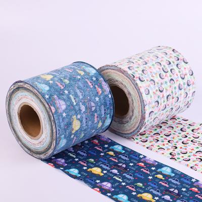 China Waterproof 100 % Polypropylene Printed Nonwoven Fabric PP Spunbond Printed Non Woven Fabric for sale