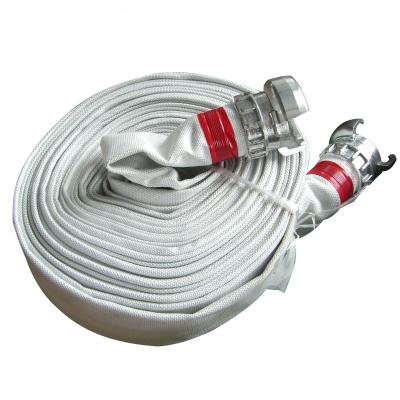 China Polyester PVC Lining Different Type Fire Hose C/W Coupling for sale