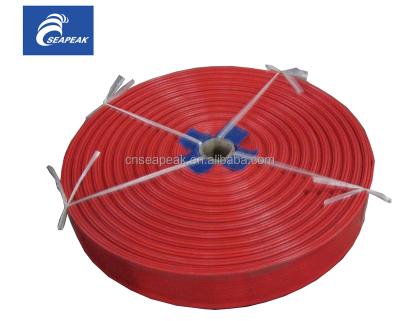 China Adjustable Farm Irrigation PVC Layflat Agricultural Water Hose for sale