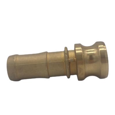 China Pipe Lines Connect Brass Fitting Coupling For Tubing for sale