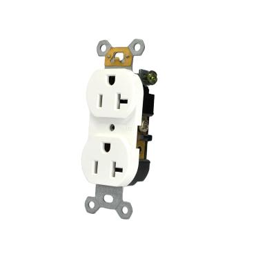 China Multi-Purpose Type 15Amp/20Amp 125V USA Duplex Receptacle for sale