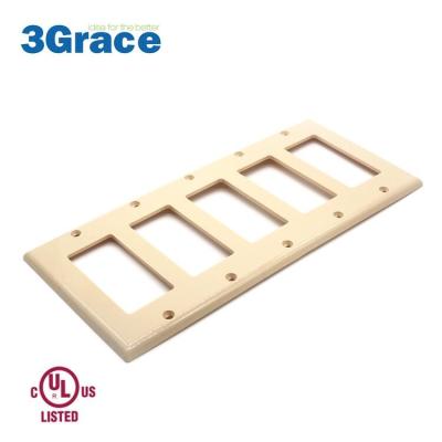 China 5 Strip Commercial Wall Plate for sale