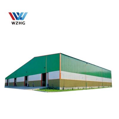 China China Manufacturer Modern Large Span Metal Frame Steel Structure Workshop Heavy Duty Construction for sale