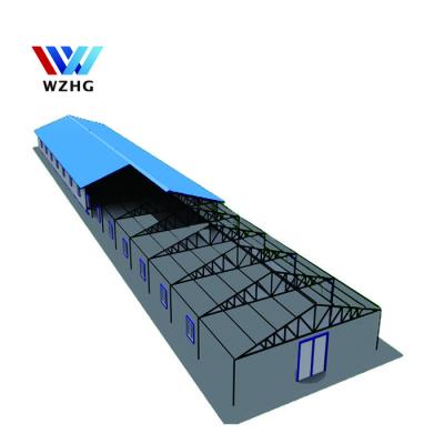 China Modern Factory Custom Design Prefabricated Steel Structure Frame Workshop Portal Construction for sale