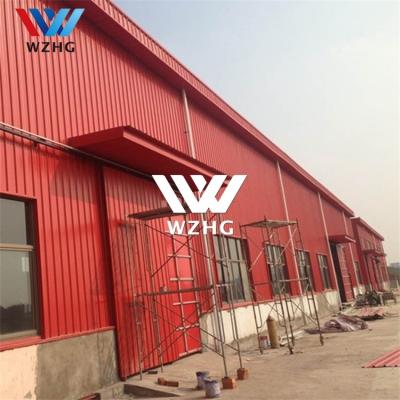 China Modern industrial portable steel structure warehouse prefab metal build for sale in china for sale