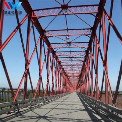 China Suspensiongreat stability and long fatigue resistance customized steel prefab bridge in design service metal fabrication structure for sale