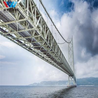 China Suspensiongreat stability and long fatigue resistance high quality custom design easy for installation steel structure suspension bridge for sale