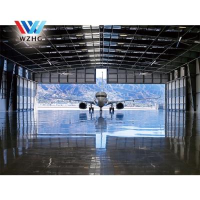 China Modern Wholesale Aircraft Hangar Steel Structure Buildings Construction Cheap Steel Aircraft Hangar for sale