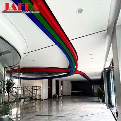 China Custom Acrylic Colored Solid Board Luminous Ceiling Custom Acrylic Products for sale