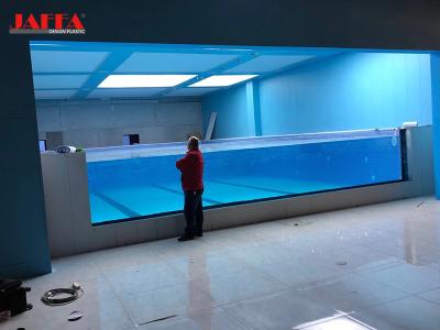 Cina Prodotti acrilici trasparenti resistenti ai graffi per piscina infinita personalizzabile in vendita