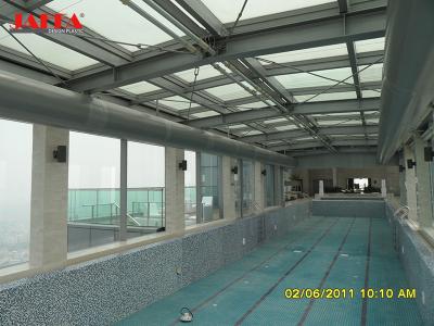 China Insulation Resistance Hotel Sky pool Custom Acrylic Products With And Weather Resistance for sale