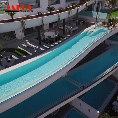 China Customized Acrylic Swimming Pools Acrylic Endless Pools Acrylic Infinity Pool for sale