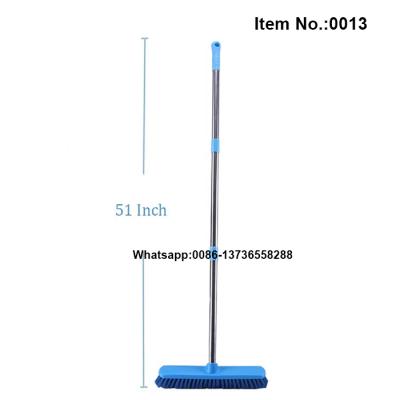 China HQ0013 Sustainable Floor Scrub Brush With Long Handle 48