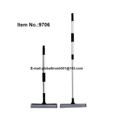 China Sustainable HQ9706 With Telescopic Aluminum Handle 25cm Length Sponge Window And Floor Squeegee for sale