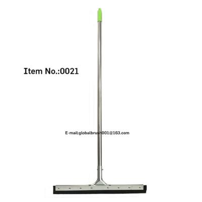 China HQ0021-56cm sustainable with strong stainless steel handle metal floor squeegee for sale