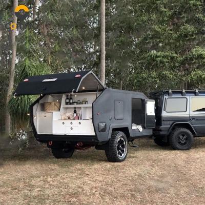 China Lightweight Australian Standard Off Road Mini Electric Trailer Camper RV Caravans for sale