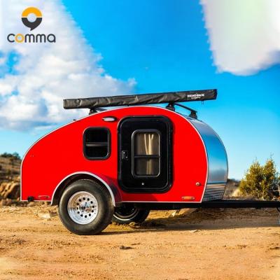 China Mini lightweight 4x4 offroad home caravan camping camper trailer for sale for sale