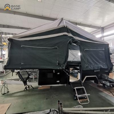 China Light Weight Customize Off Road RV Motorhome Travel Trailer Caravans Off Road Camper for sale