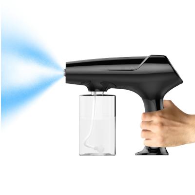 China Custom Garden Gun Atomizer Spray Gun Nano Gun Disinfection Usb Charging Wireless Steam Sanitizer Gun for sale