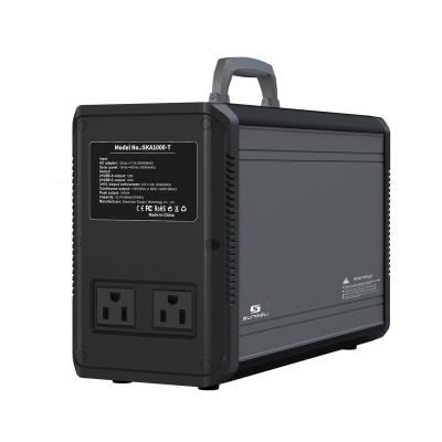 China Type C Power Station Generator Portable Quiet Rechargeable Power Supply With AC 110v Outlet 2 DC Port QC 3.0 Dual USB Ports For Camping for sale