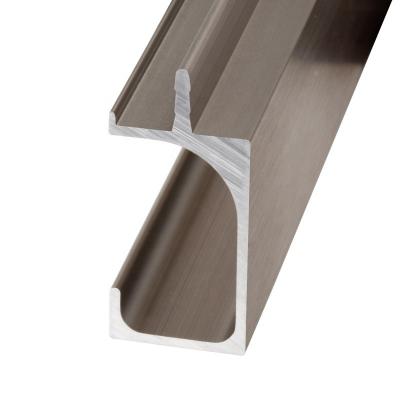 China Contemporary Manufacturer Extruded Aluminum Profile J Shaped Cabinet Handles / Customize Kitchen Handles In Various Colors for sale