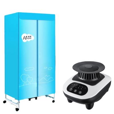 China Hotel Use Clothes Dryer Portable Home Electric Clothes Air Dryer with Timer and Ozone Function Folding Electric Clothes Dryer for sale