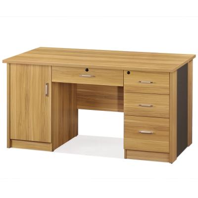 China Wooden PC Office Desk Computer Desk With Melamine Surface for sale