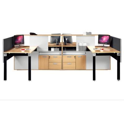 China Modern PANEL Design Lower Price Wooden Computer Table Desk For Office Use for sale