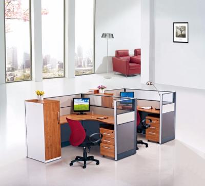 China Commercial Open Idea Office Workstations Screen Design MFC Office Desks Modern Workstation with Electric Panel, Workstation Group for sale