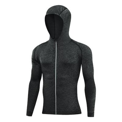 China Wholesale High Quality QUICK DRY Custom Sweatshirts Mens Gym Sweatshirts Night Running Training Quick-drying Jacket for sale