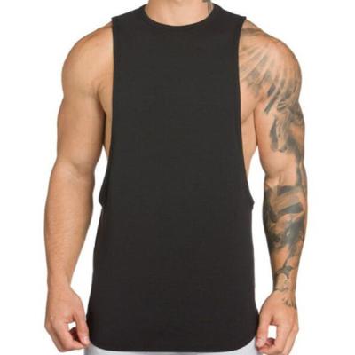 China Custom Top Running Logo Print Sports Mens Tank Singlets New Arrival Gym Wear QUICK DRY Workout for sale