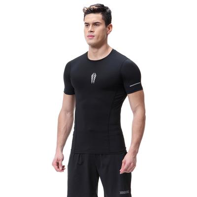 China Wholesale QUICK DRY Summer Tight Short Sleeve T-shirt Sports Breathable Quick-drying T-shirt for sale