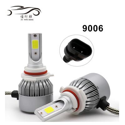 China Hot Selling C6 Led Headlight 12V 36W 3800LM 9007 White High Low Beam H1 H3 H4 H7 9005 Beam Bulb Universal for sale