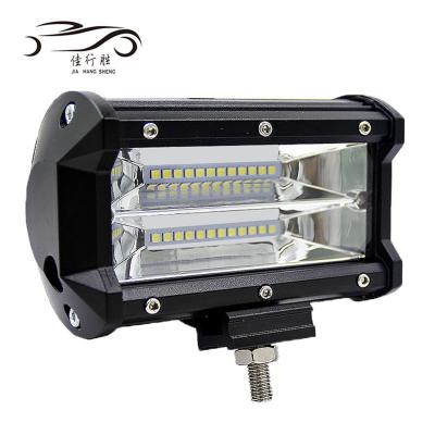 China Led Light Bar Lighting System Offroad Auto Auto Car Led Work Light Bar 5inch 72W Spot Flood Beam For Truck SUV Vehicles Driving Offroad Working Lamp for sale